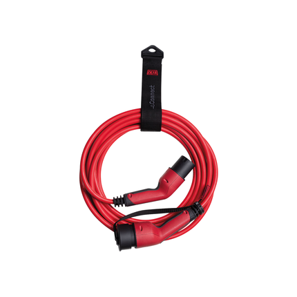 DEFA - eConnect Ladekabel, Typ 2 22 kW 32 A / 400 V, 7.5 m gerade