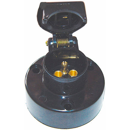 Anhänger-Steckdose 3-pol.