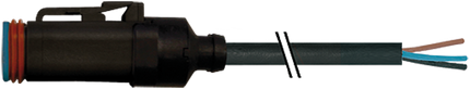 Kabel Xtreme mit Stecker MDC06-4S  Offenes Kabelende 4-adrig 0 1.5 m