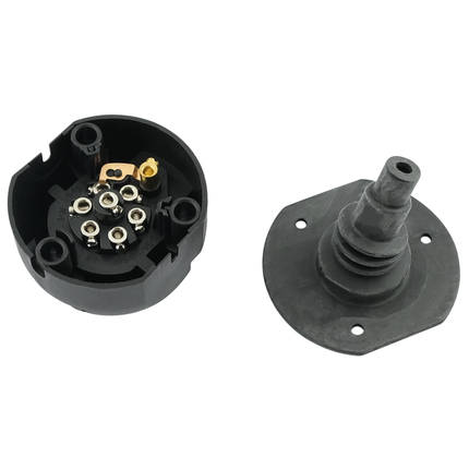 Anhängersteckdose 7-pol. mit Abschaltkontakt