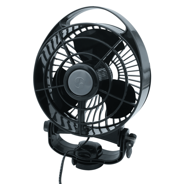 Seekr - Bora 12 V Ventilator schwarz, 3 Stufen 748CABBX - Hischier Auto AG