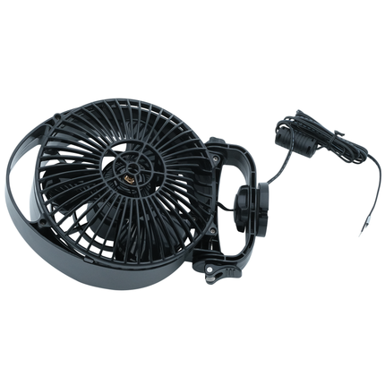 Seekr - Bora 12 V Ventilator schwarz, 3 Stufen 748CABBX - Hischier Auto AG