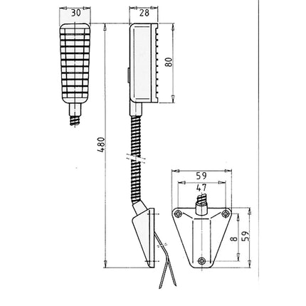 Leselampe "Fond-Licht" 12 V / 10 W - 749320 - 1 - Stück Pro Car