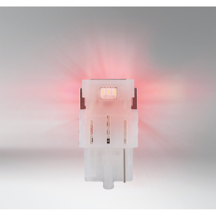 OSRAM - 2 x LED-Lampe W3x16d 12 V Red