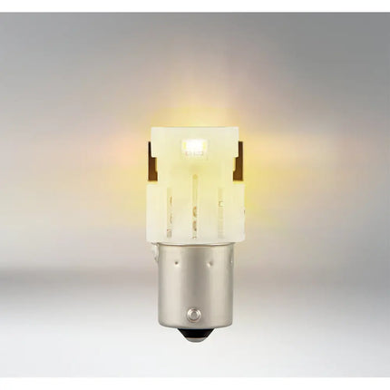 OSRAM - 2 Stk. LED-Lampen BA15s 12 V orange - 7506DYP - 1 - Stück Diverse
