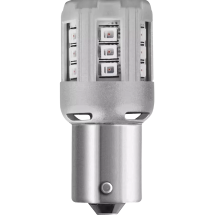 OSRAM – 2 Stück LED-Lampen BAU15s, 12 V, Gelb - 7507DYP/2BL - 1 - Stück -