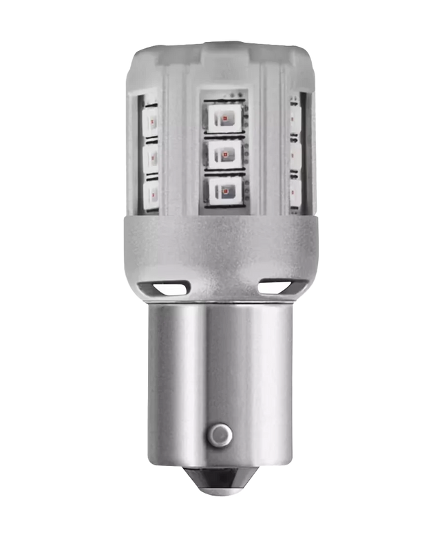 OSRAM – 2 Stück LED-Lampen BAU15s, 12 V, Gelb - 7507DYP/2BL - 1 - Stück -