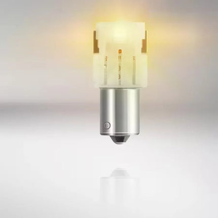OSRAM – 2 Stück LED-Lampen BAU15s, 12 V, Gelb - 7507DYP/2BL - 1 - Stück -