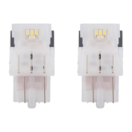 OSRAM - 2 x LED-Lampe W3x16q 12 V Red