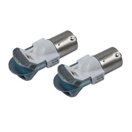 OSRAM - 2 Stk. LED-Lampen BAU15s 12 V gelb - 7557YE - 1 - Satz OSRAM