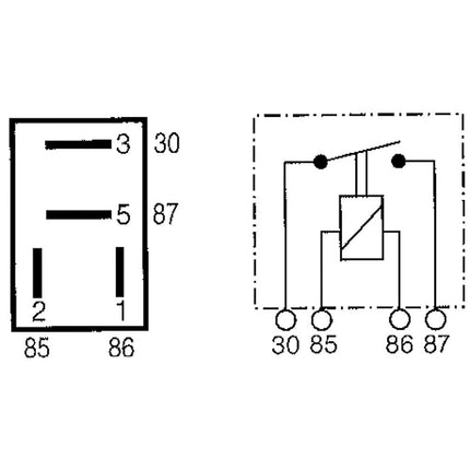 Micro-Relais 12 V 40 A