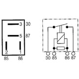 Micro-Relais 12 V 40 A, mit Widerstand MIR121/2