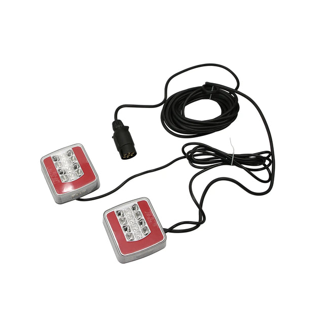 LED-Schlussleuchten-Set mit Magnet 12/24 V - 1 - Stück Diverse