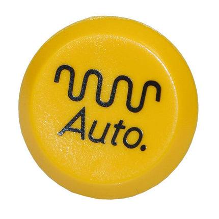 Pneutron Emblem "Vibration autom." gelb - 75ge - 1 - Stück Pneutron