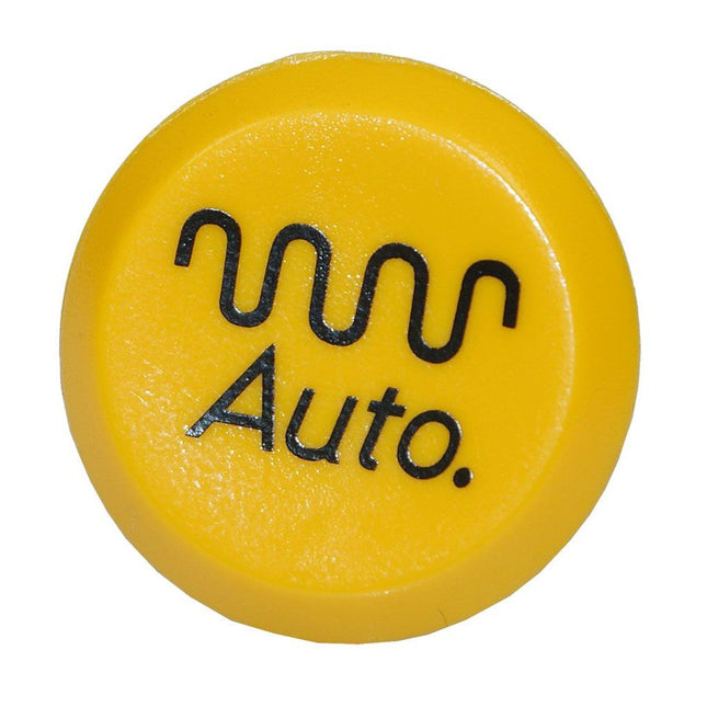Pneutron Emblem "Vibration autom." gelb - 75ge - 1 - Stück Pneutron