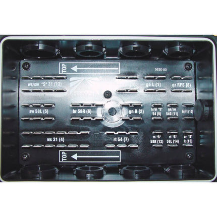 Aspöck Verteilerdose ASS1, hohe Variante