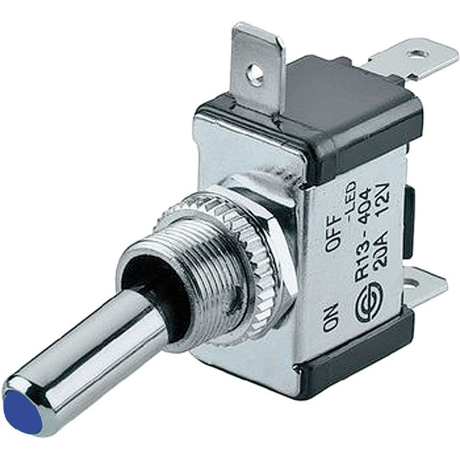 Kippschalter 12 V mit LED blau