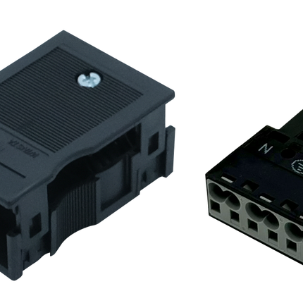 WAGO – WINSTA MIDI-Stecker mit Zugentlastungsgehäuse, 3-pol.