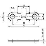 Streifensicherung 100 A 776101