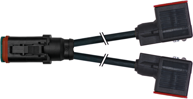 Kabel Xtreme mit Stecker  MDCY06-4s / 2 x  MSUD Ventilstecker A-18mm