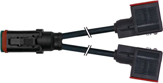 Kabel Xtreme mit Stecker  MDCY06-4s/2 x  MSUD VentilsteckerA-18mm, 3 m