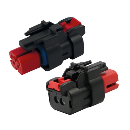 AMPSeal 16 - Buchsengehäuse 2-pol. Key A rot