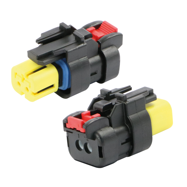 AMPSeal 16 - Buchsengehäuse 2-pol. Key C gelb