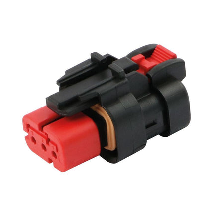 AMPSeal 16 - Buchsengehäuse 3-pol. Key A rot