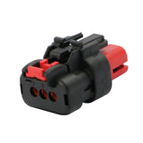 AMPSeal 16 - Buchsengehäuse 3-pol. Key A rot 776523/1