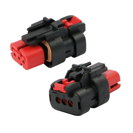 AMPSeal 16 - Buchsengehäuse 3-pol. Key A rot