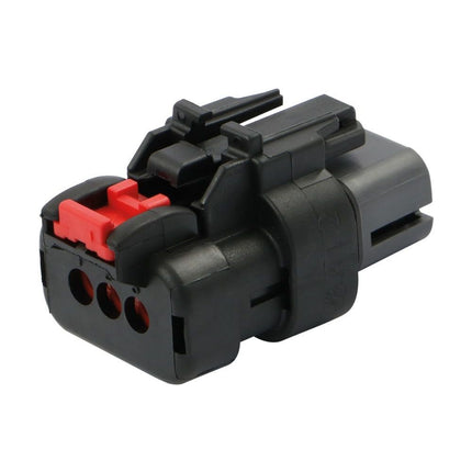 AMPSeal 16 - Buchsengehäuse 3-pol. Key B grau