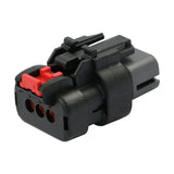 AMPSeal 16 - Buchsengehäuse 3-pol. Key B grau 776523/2