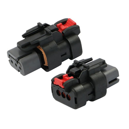 AMPSeal 16 - Buchsengehäuse 3-pol. Key B grau