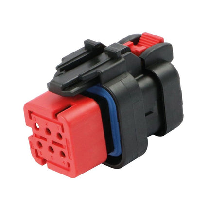 AMPSeal 16 - Buchsengehäuse 6-pol. Key A rot