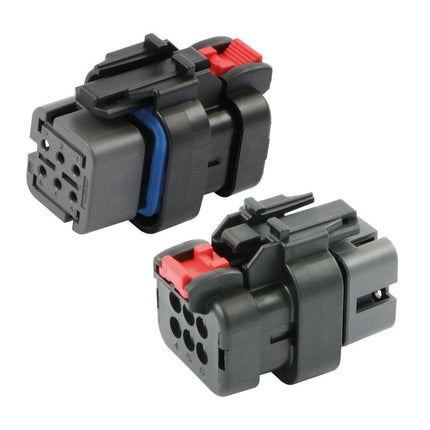 AMPSeal 16 - Buchsengehäuse 6-pol. Key B grau