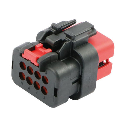 AMPSeal 16 - Buchsengehäuse 8-pol. Key A rot