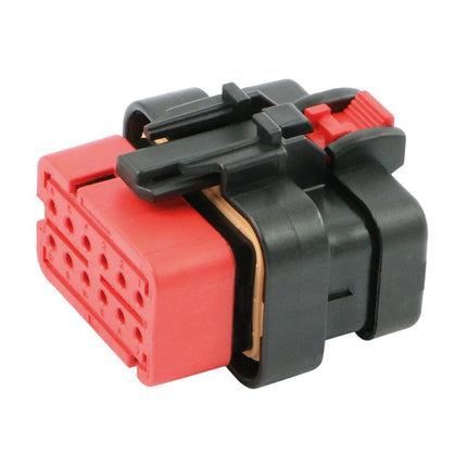 AMPSeal 16 - Buchsengehäuse 12-pol. Key A rot