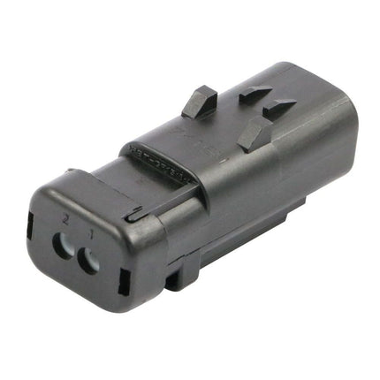 AMPSeal 16 - Stiftgehäuse - 2-pol. Key A rot