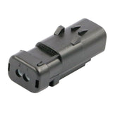AMPSeal 16 - Stiftgehäuse - 2-pol. Key A rot 776534/1