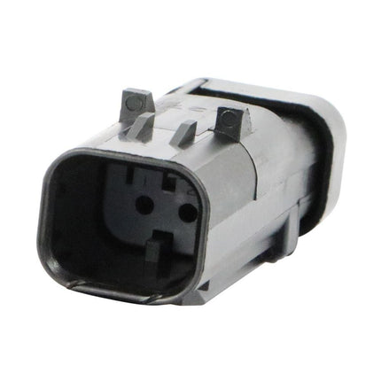 AMPSeal 16 - Stiftgehäuse 2-pol. Key B grau