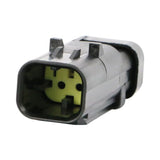 AMPSeal 16 - Stiftgehäuse 2-pol. Key C gelb 776534/3