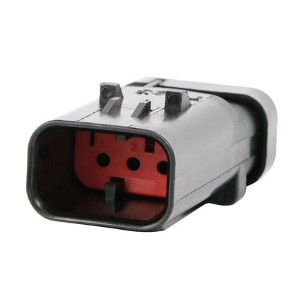 AMPSeal 16 - Stiftgehäuse 3-pol. Key A rot