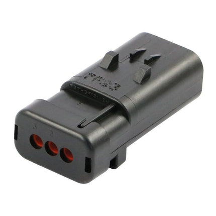 AMPSeal 16 - Stiftgehäuse 3-pol. Key A rot