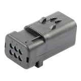 AMPSeal 16 - Stiftgehäuse 6-pol. Key B grau 776537/2