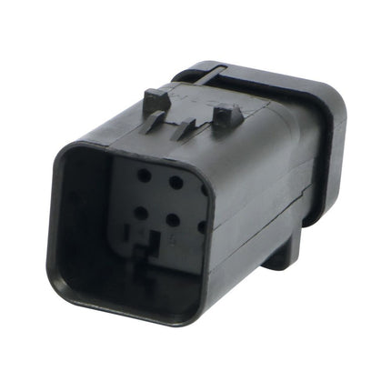 AMPSeal 16 - Stiftgehäuse 6-pol. Key B grau