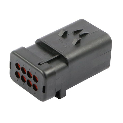 AMPSeal 16 - Stiftgehäuse 8-pol. Key A rot