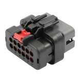 AMPSeal 16 - Stiftgehäuse 12-pol. Key A rot 776539/1