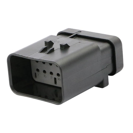 AMPSeal 16 - Stiftgehäuse 12-pol. Key B grau