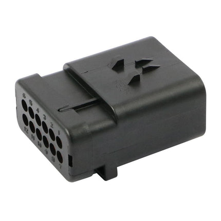 AMPSeal 16 - Stiftgehäuse 12-pol. Key B grau