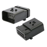 AMPSeal 16 - Stiftgehäuse 12-pol. Key B grau 776539/2